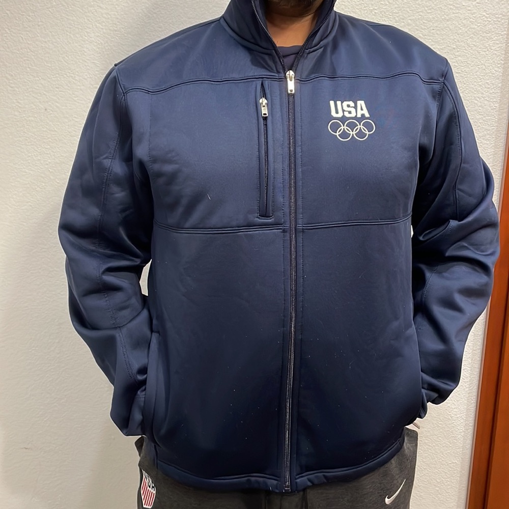 Olympic Us Team Training Jacket - image 7